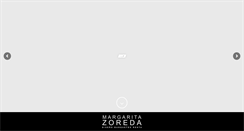 Desktop Screenshot of margaritazoreda.com